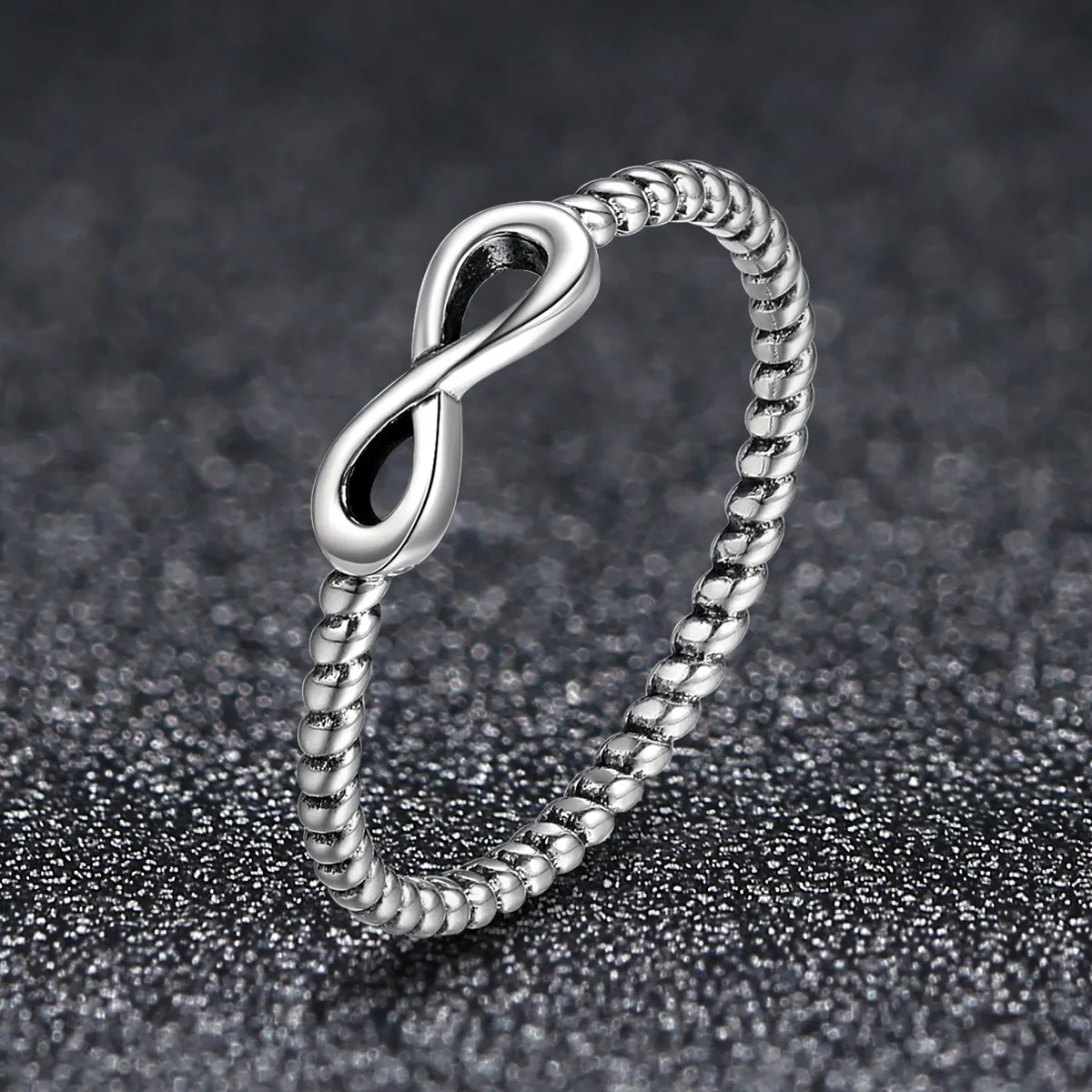 Pandora Style Infinity Ring Silver - SCR094