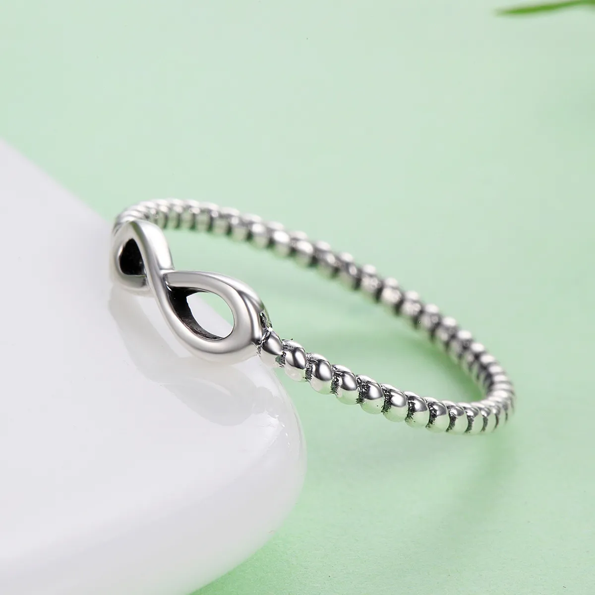 Pandora Style Infinity Ring Silver - SCR094