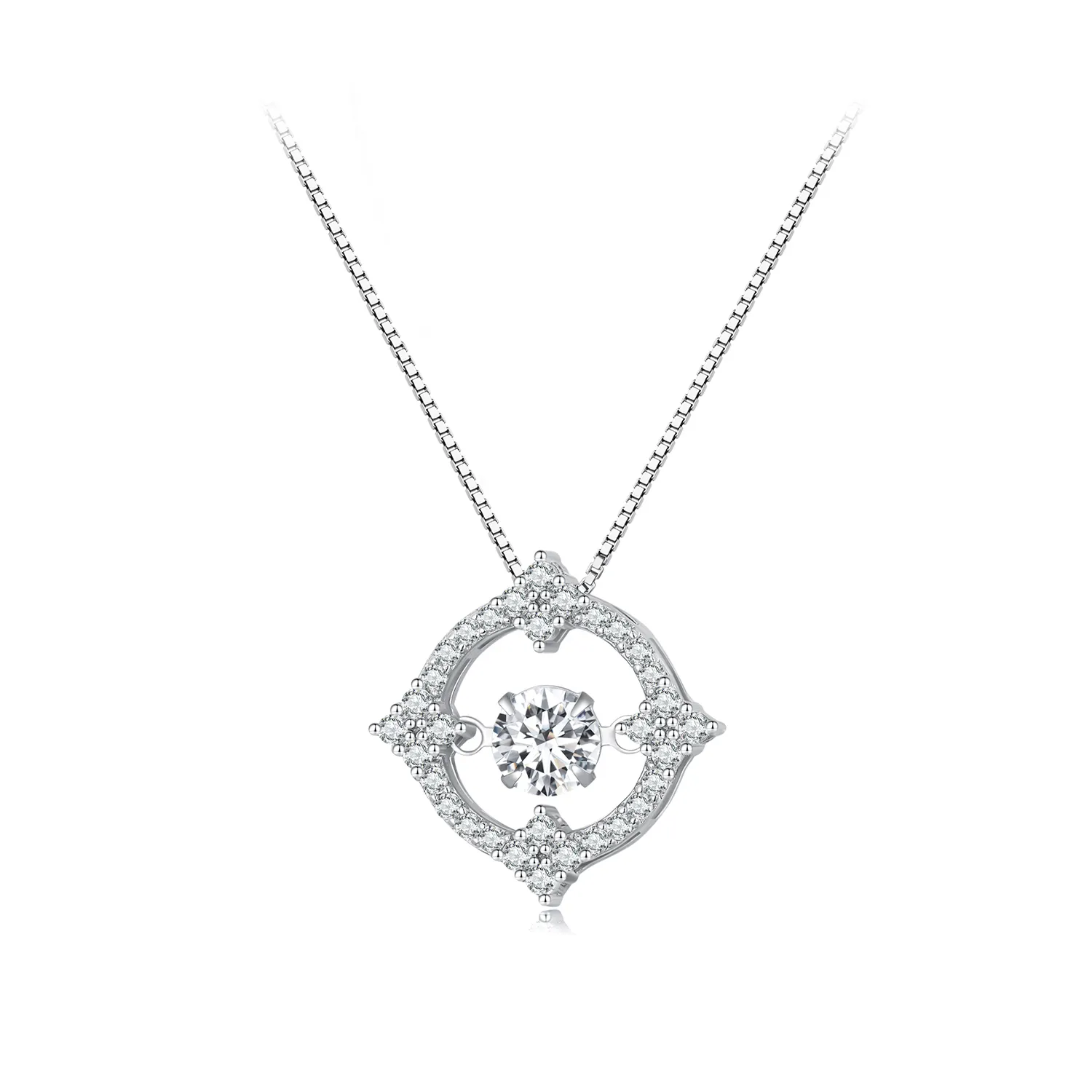 Pandora Style Pave Necklace - MSN014
