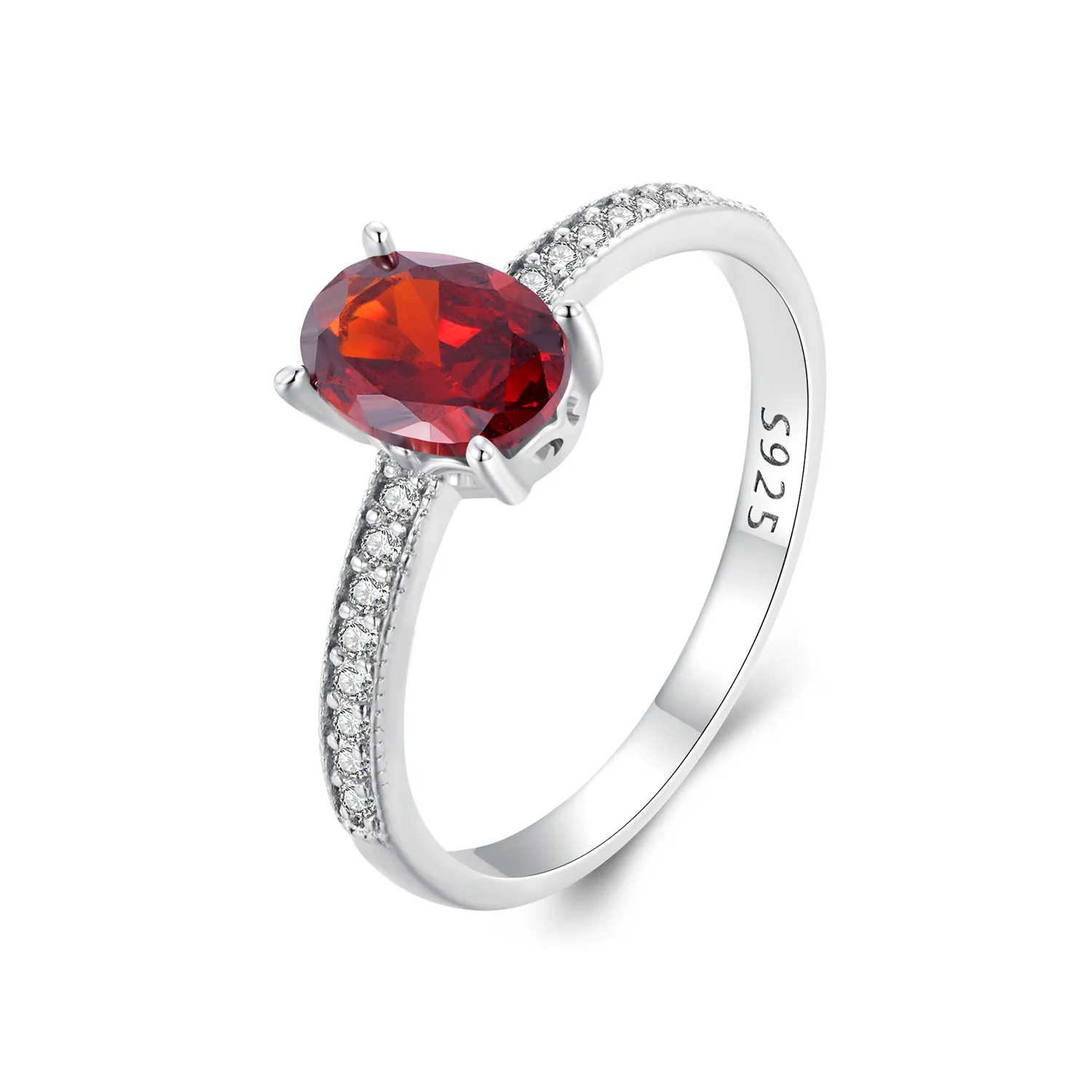 Pandora Style Red Ring - BSR460-RD
