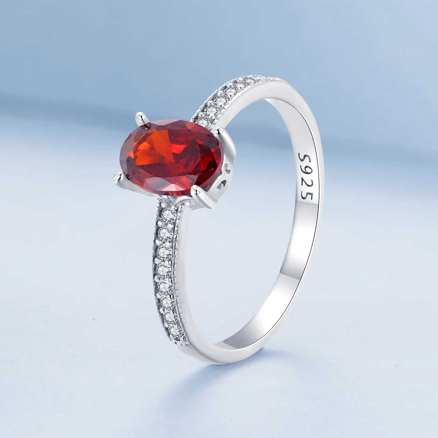 Pandora Style Red Ring - BSR460-RD