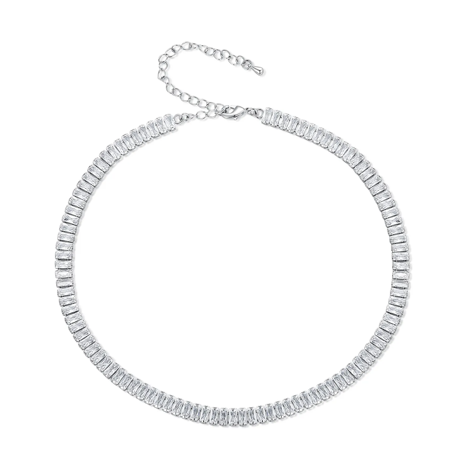 Pandora Style Tennis Necklace - YIN112