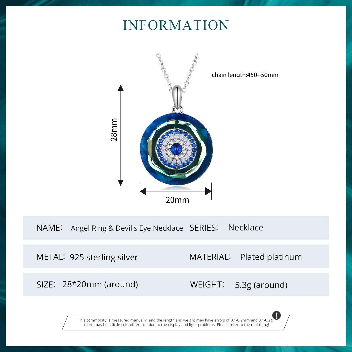 Personalised Necklace Pandora Style - BSN314