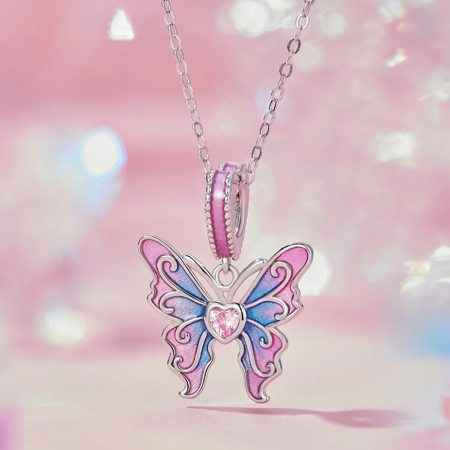 Pandora Style Butterfly Fairy Dangle - SCC2472