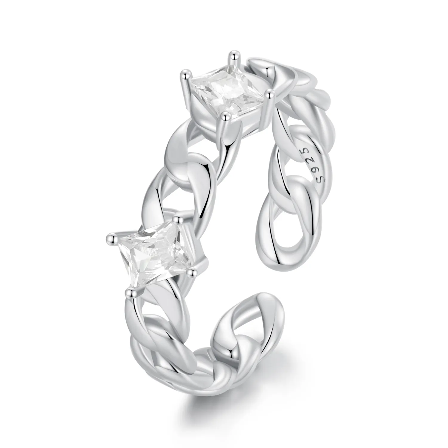 Pandora Style Chain Open Ring - SCR977-E