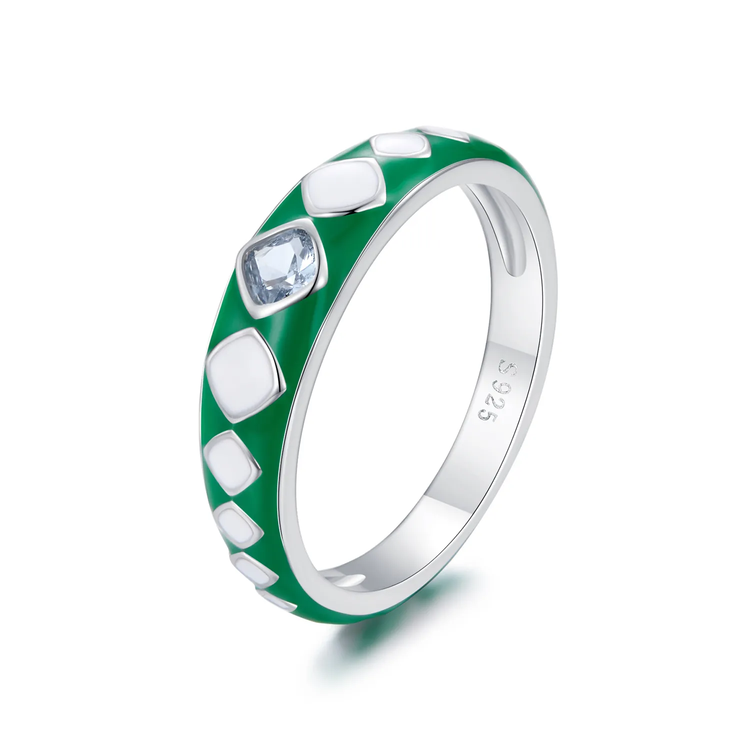 Pandora Style Diamond Pattern Ring - SCR942