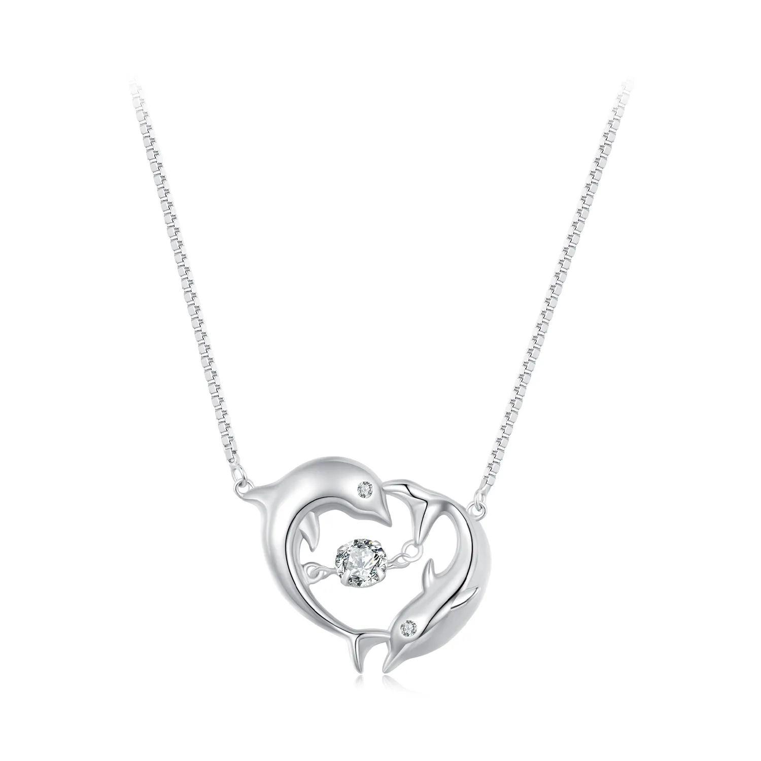 Pandora Style Dolphin Smart Necklace - BSN340
