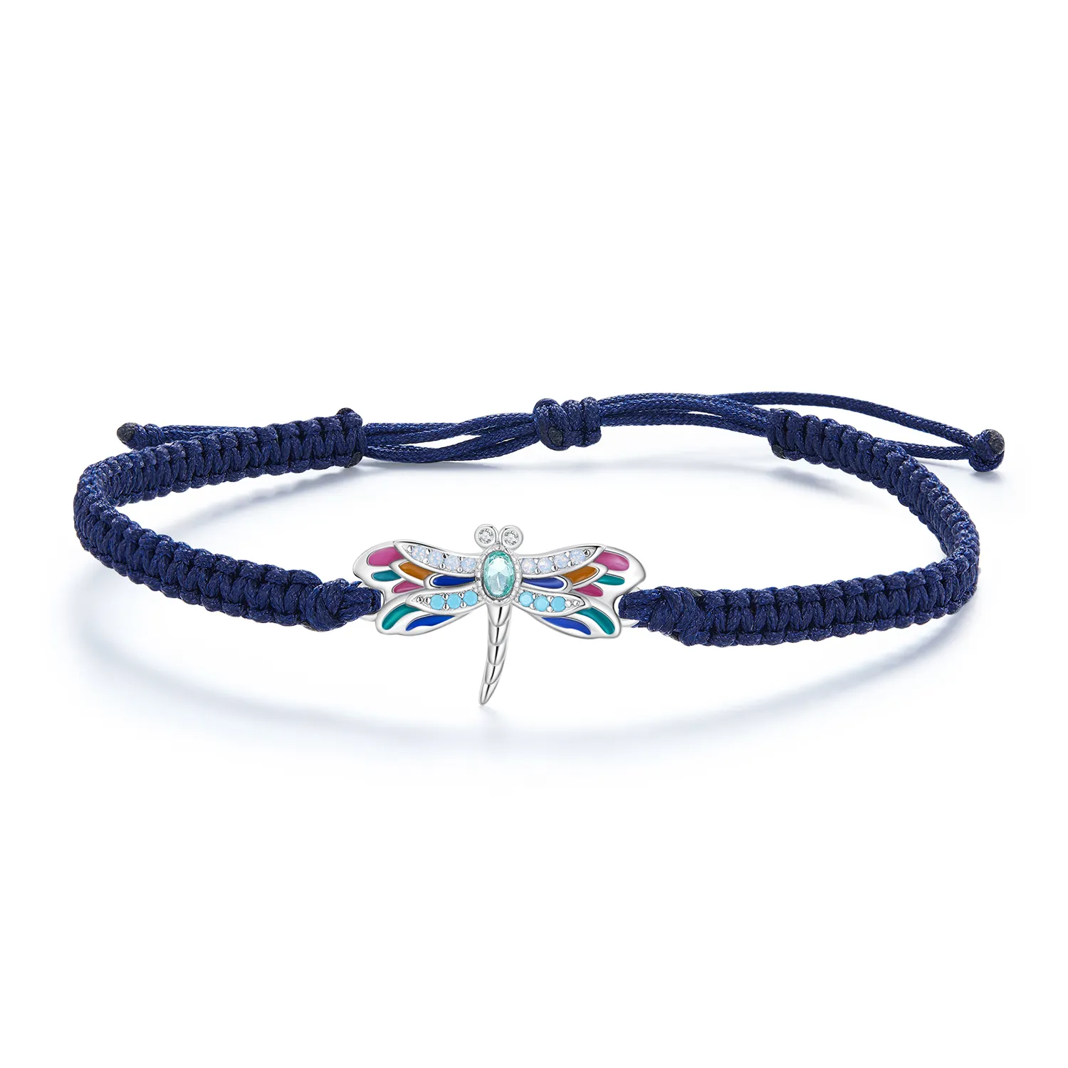 pandora style dragonfly cord bracelet bsb111