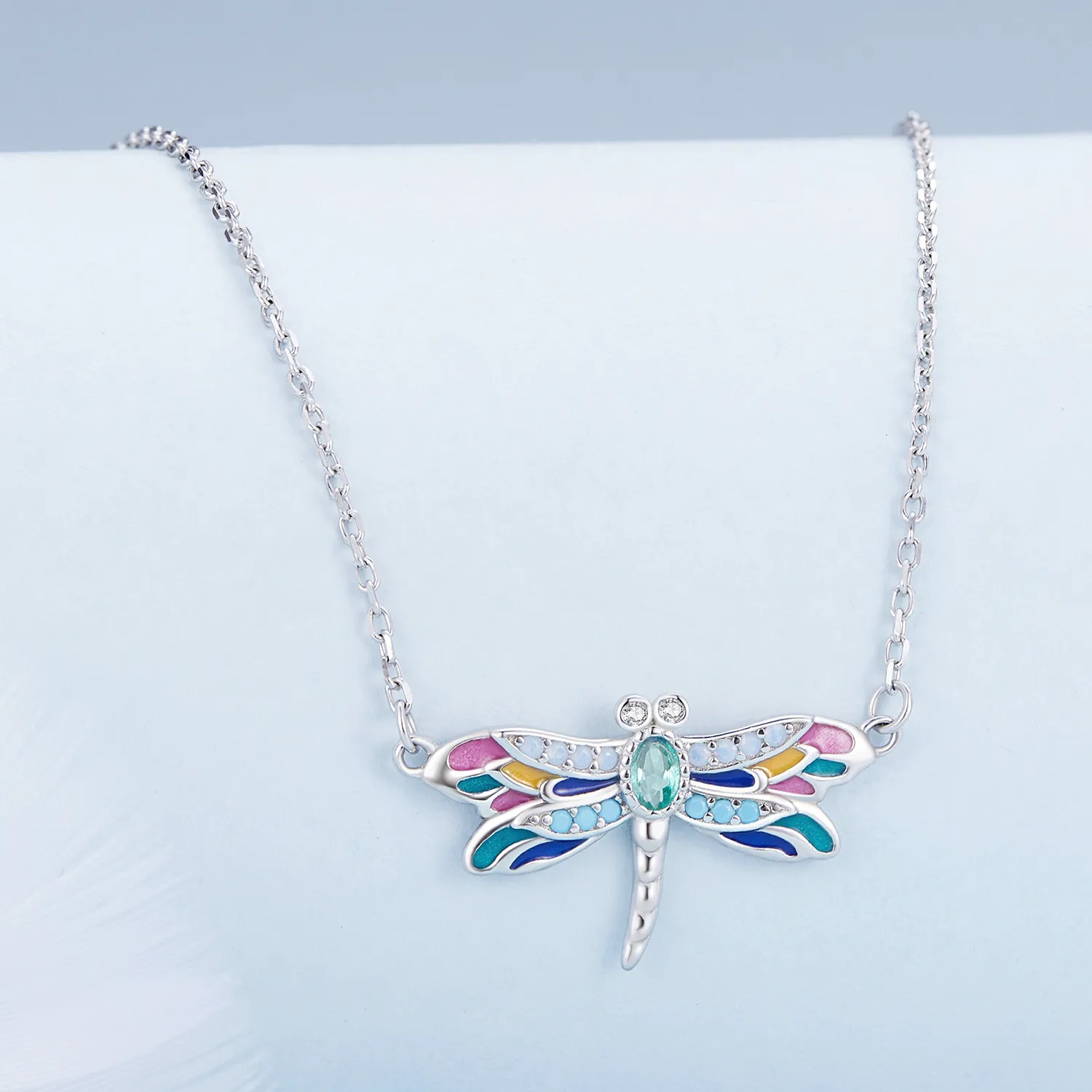 Pandora Style Dragonfly Necklace - BSN348