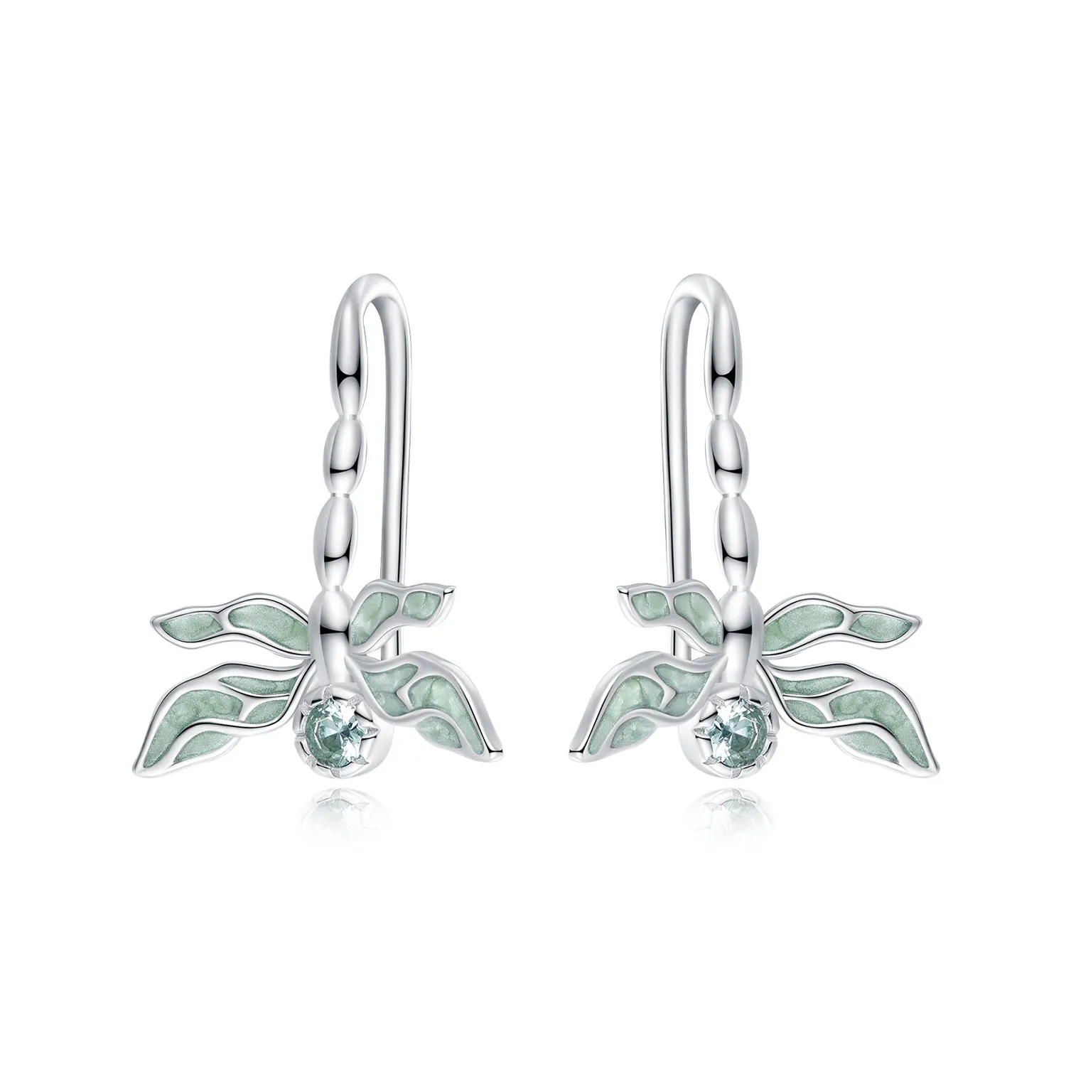 Pandora Style Dragonfly Studs Earrings - SCE1623