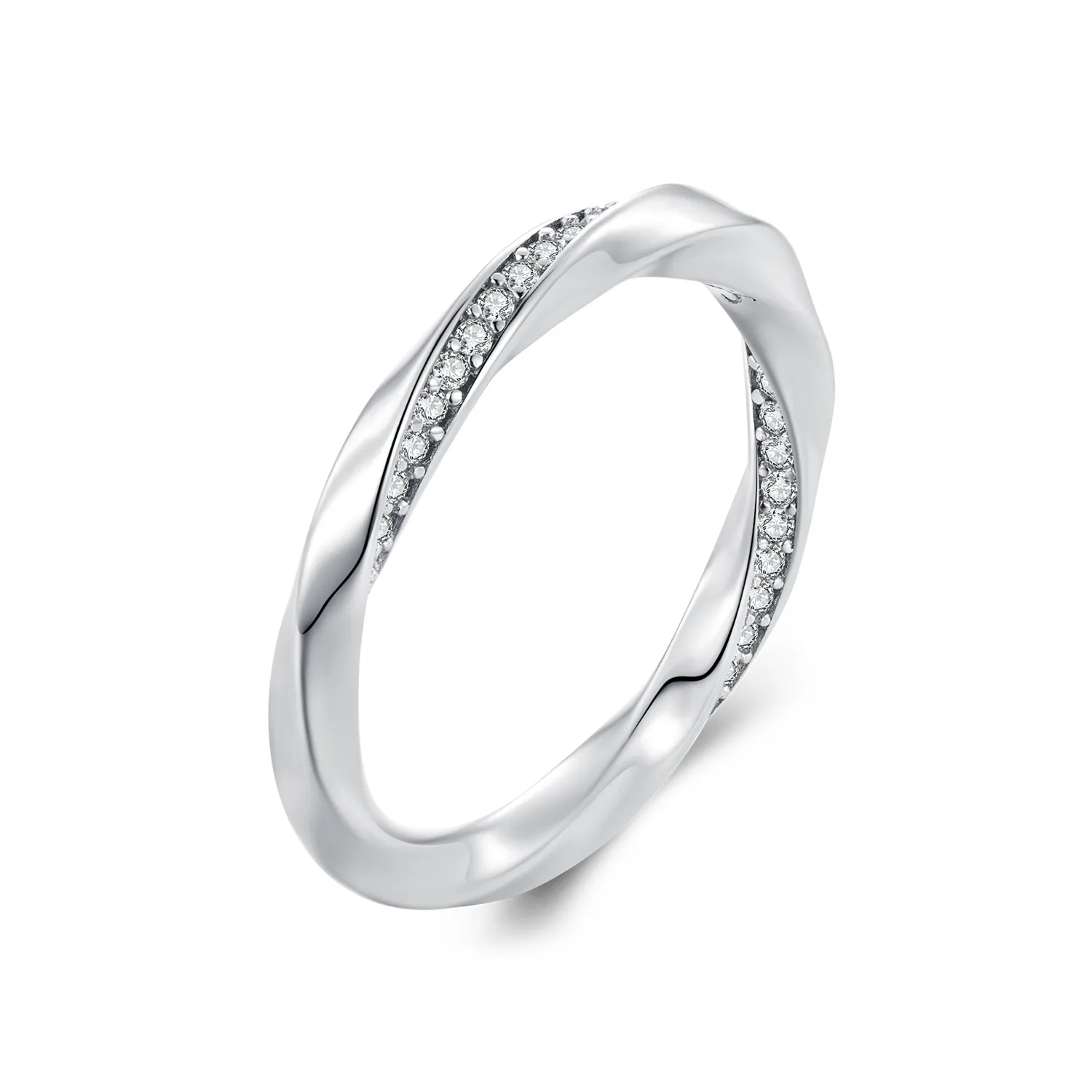 Pandora Style Möbius Ring - BSR457