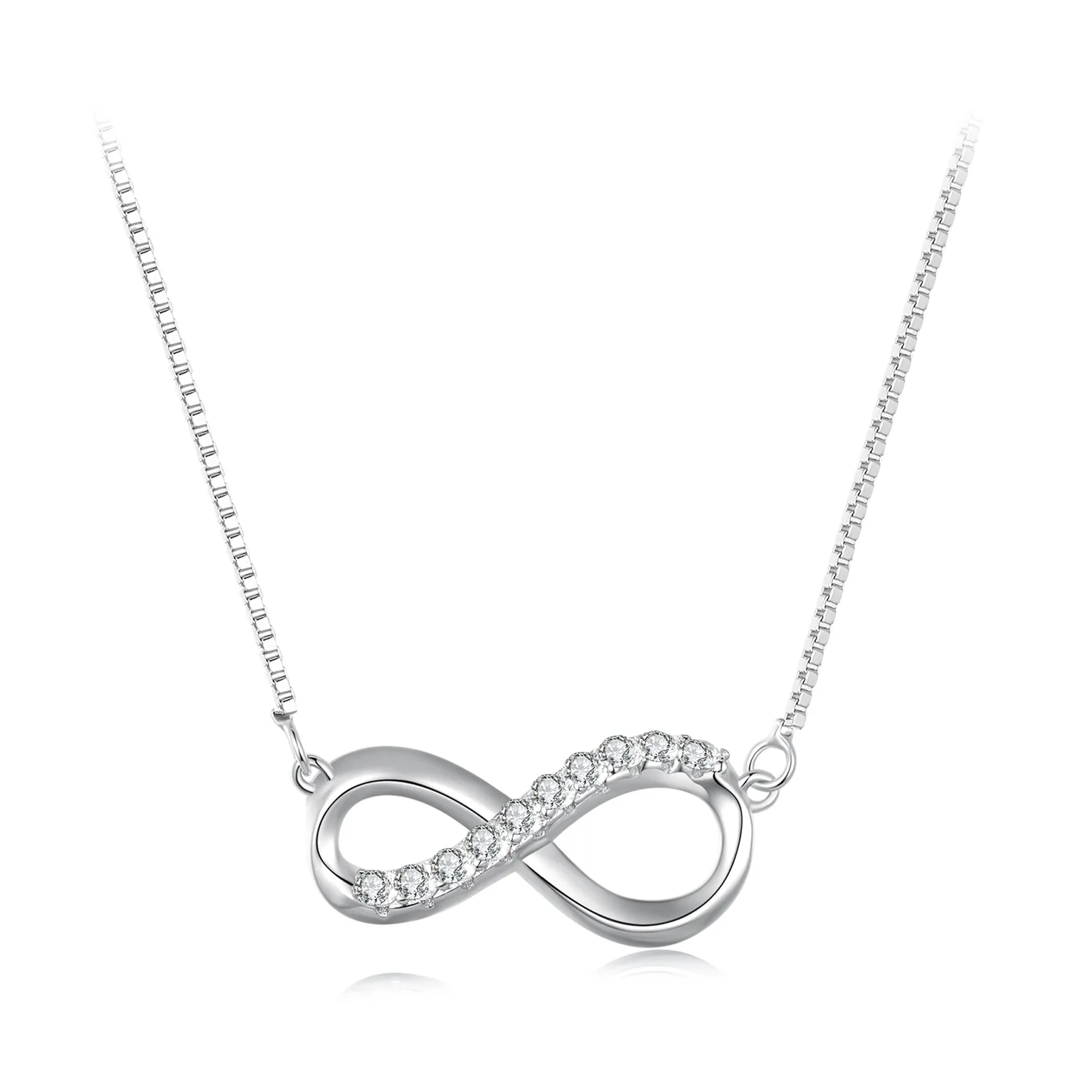 Pandora Style Möbius Strip Necklace (One Certificate) - MSN018
