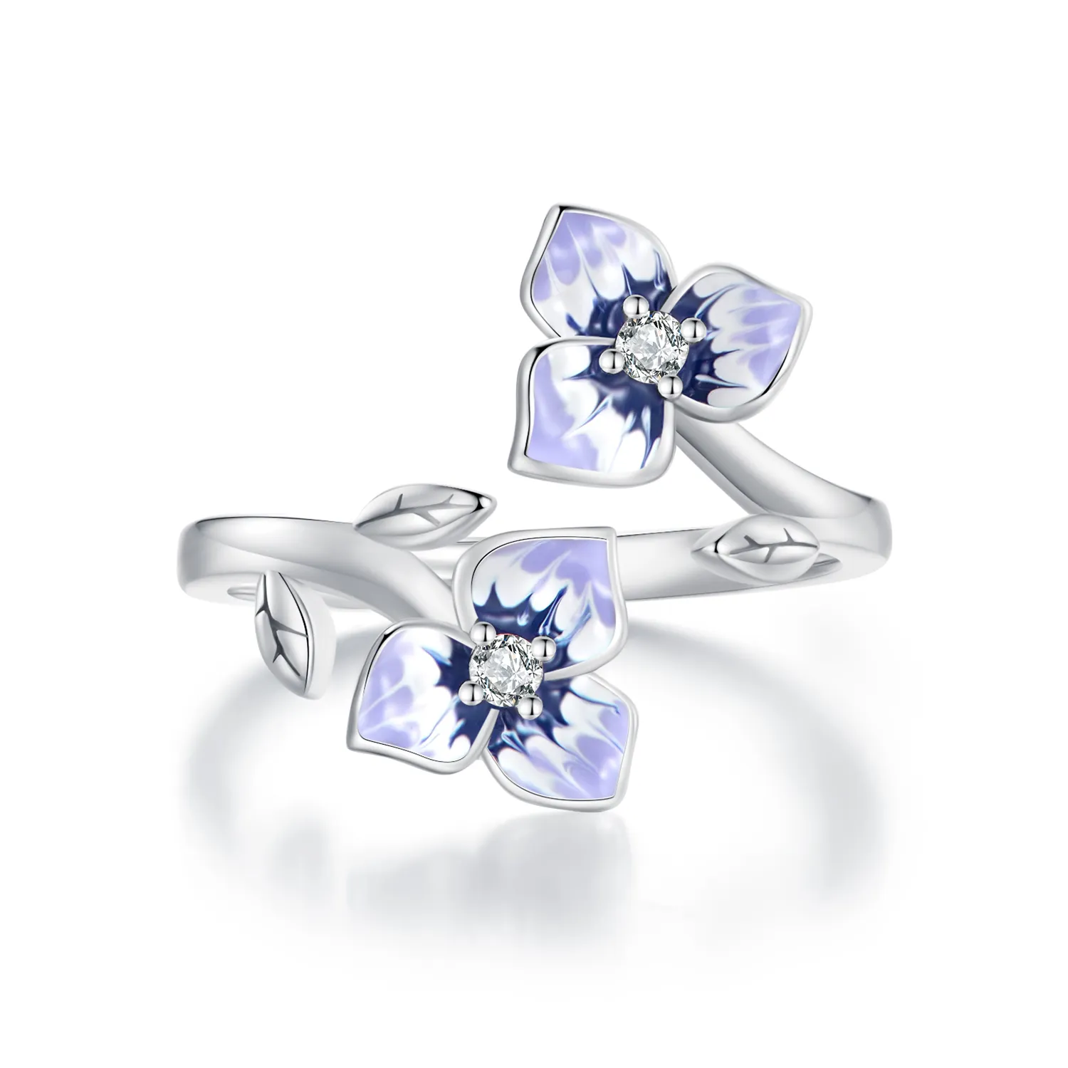 pandora style pansy ring bsr451 e