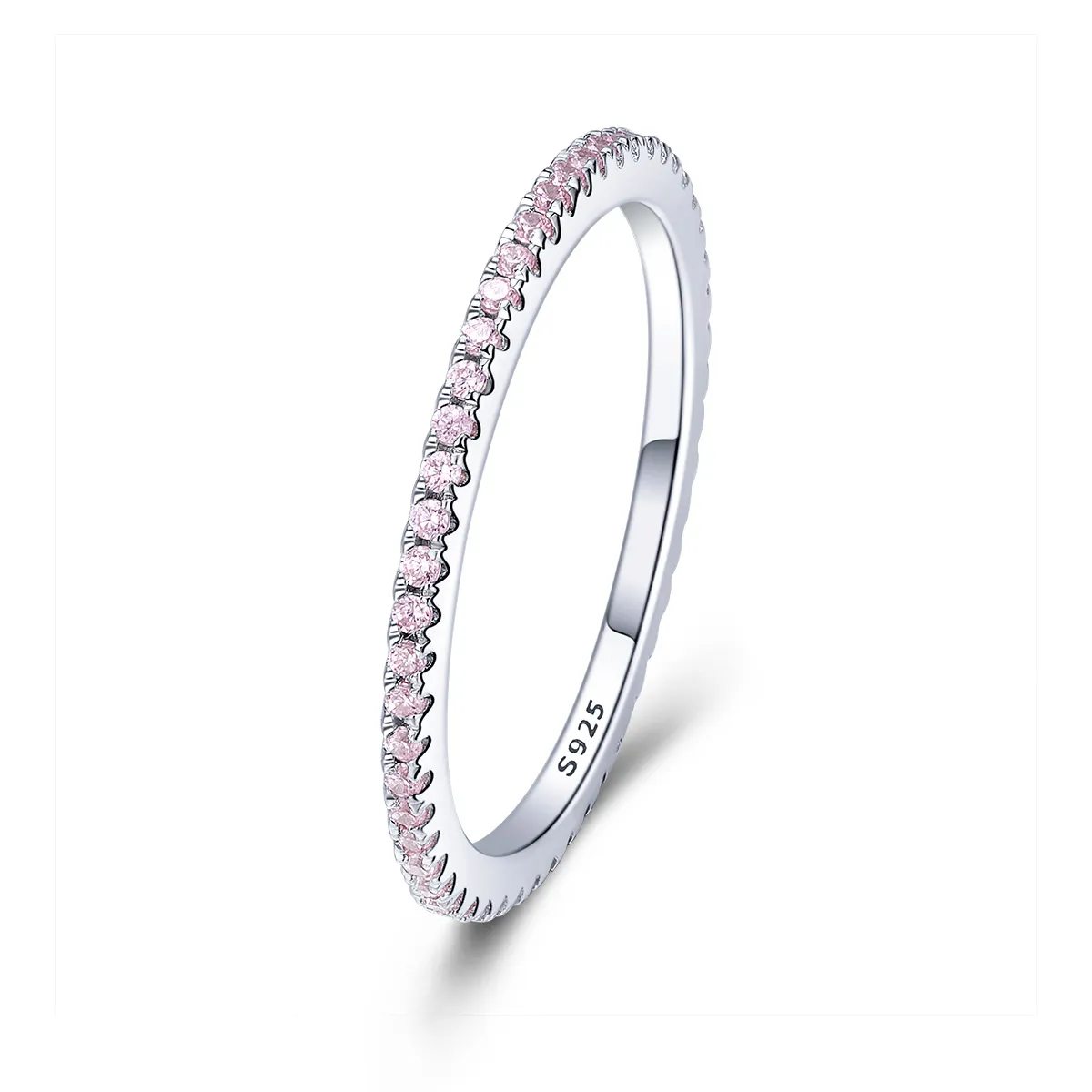 Pandora Style Pink Diamond Ring - SCR066-J