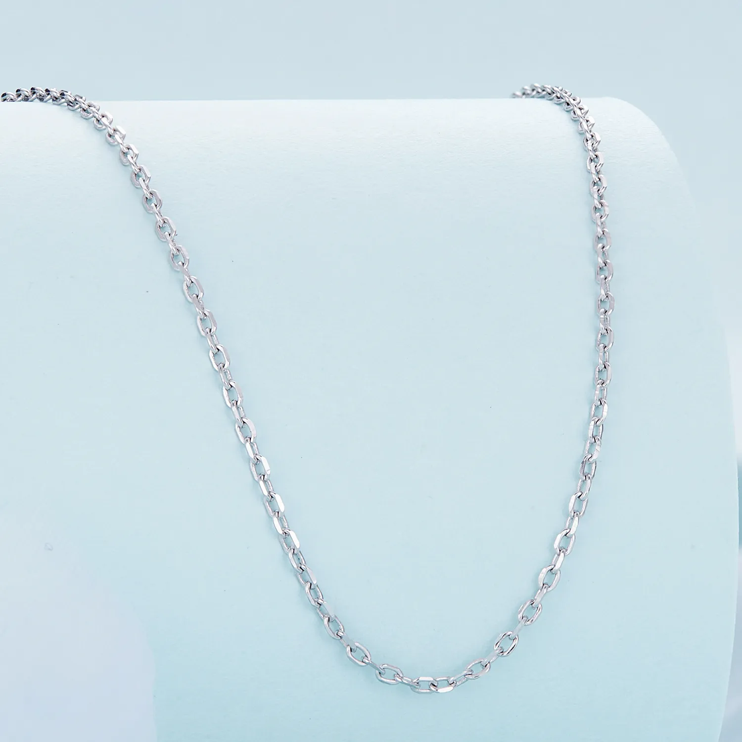 Pandora Style Simple Silver Necklace - SCA018
