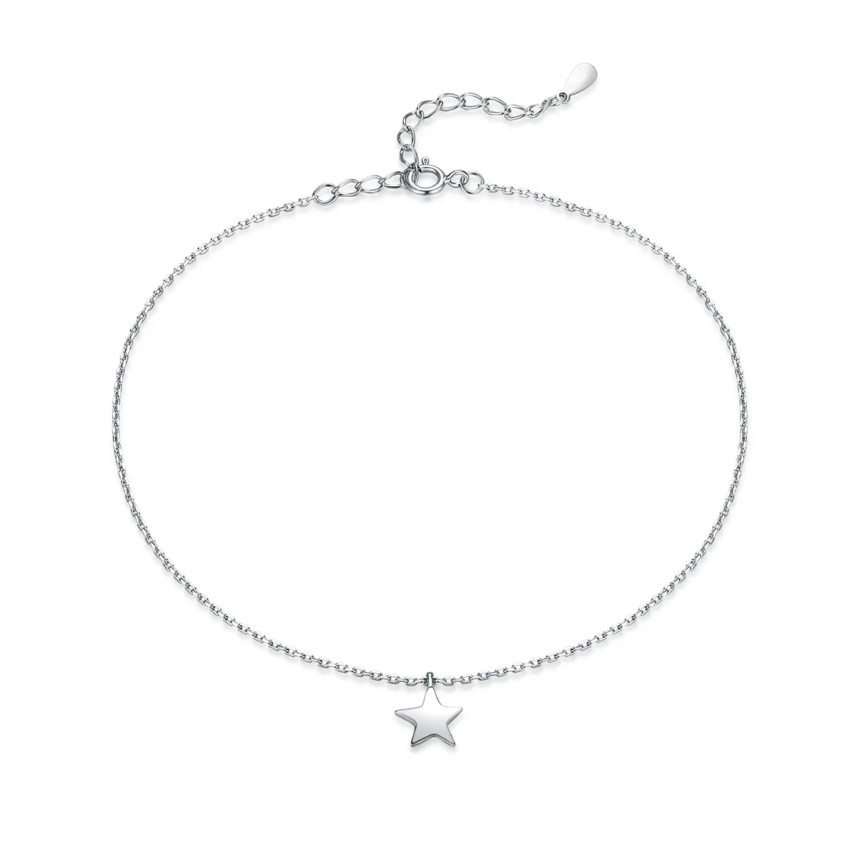 silver starry anklet sct009