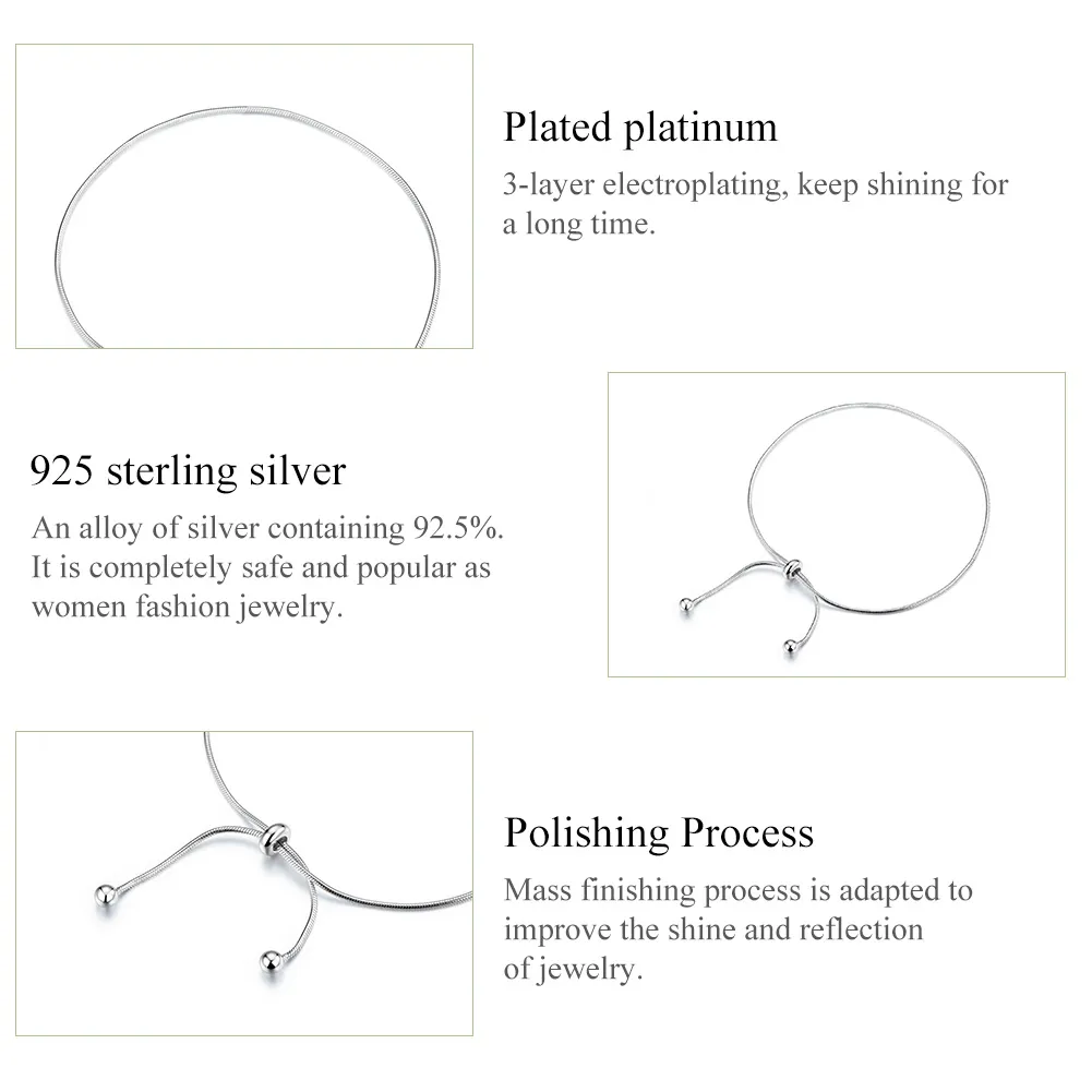 Silver Stylish Anklet - SCT016