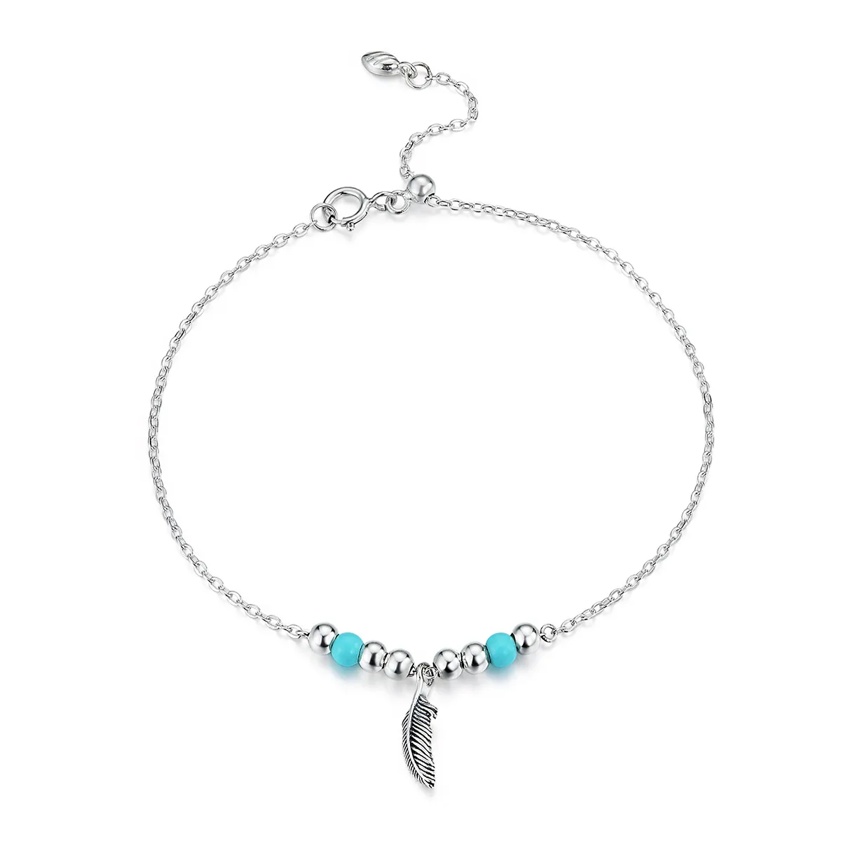 Pandora Style Silver Mysterous Tribe Chain Slider Bracelet - SCB181
