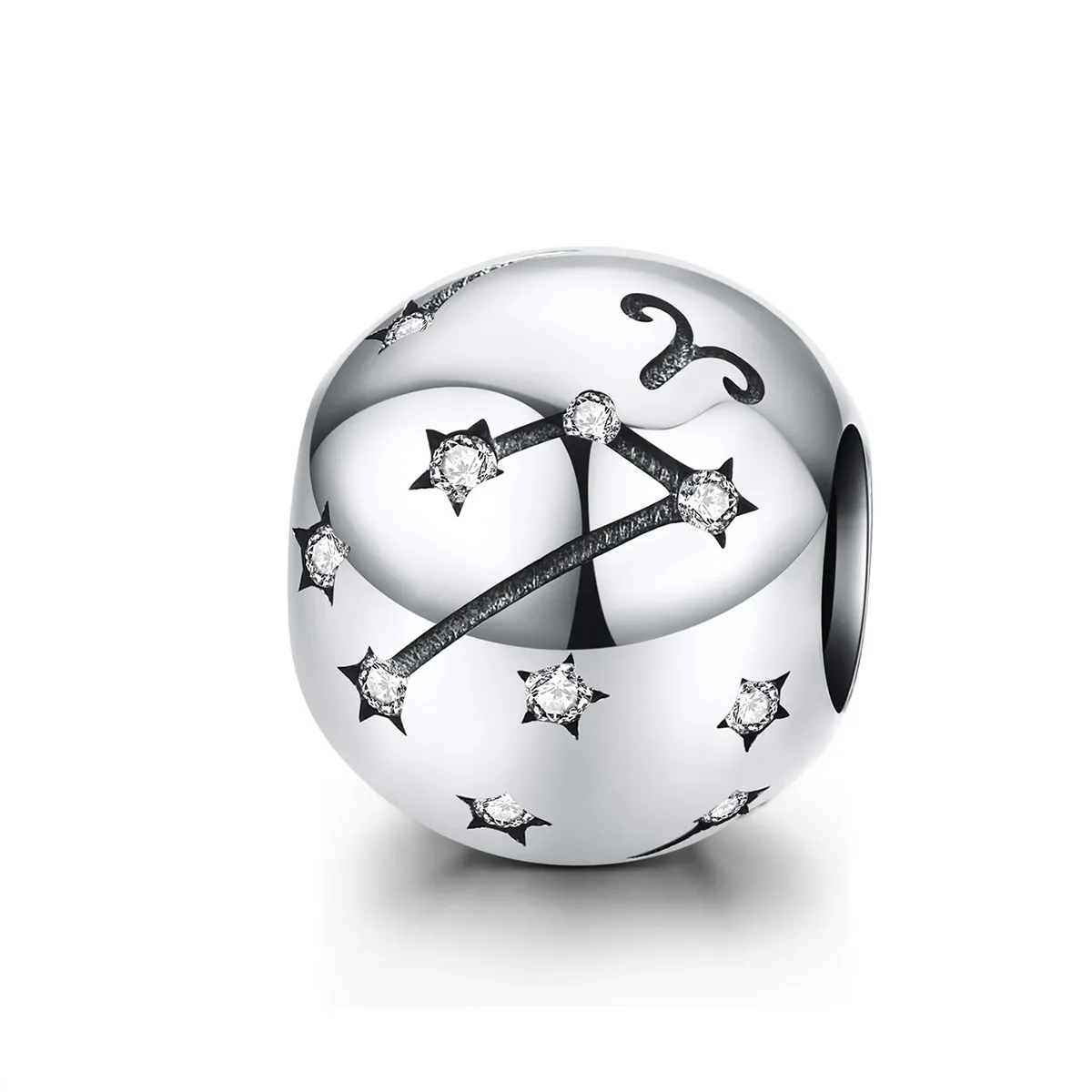 pandora style silver aries charm scc1218 1