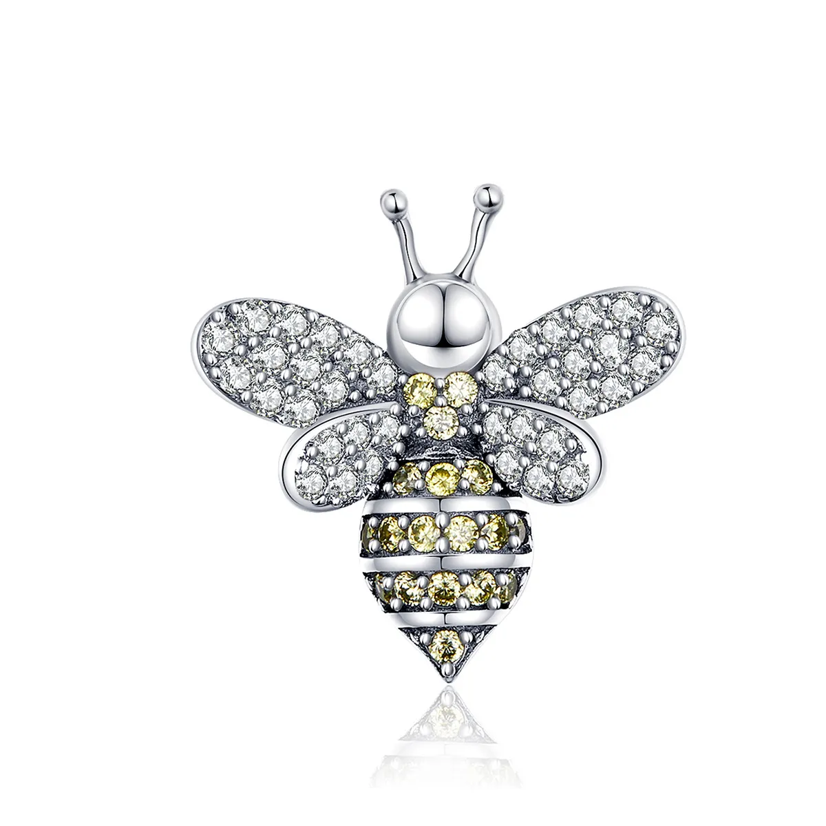 Pandora Style Silver Bee Charm - SCC1194