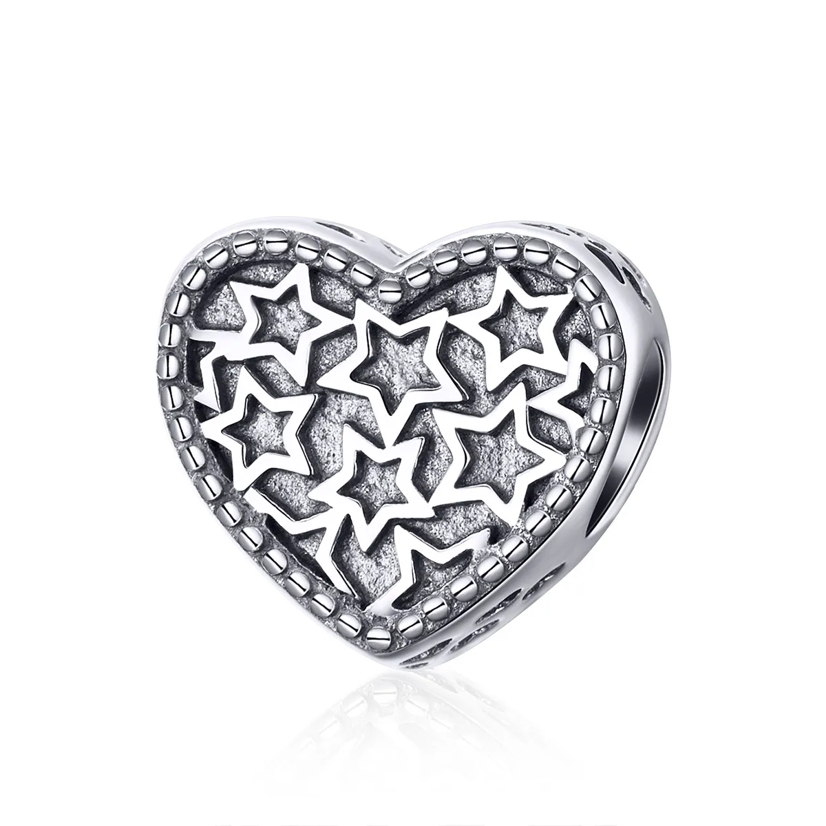 Pandora Style Silver Bosom Friend Charm - SCC1052
