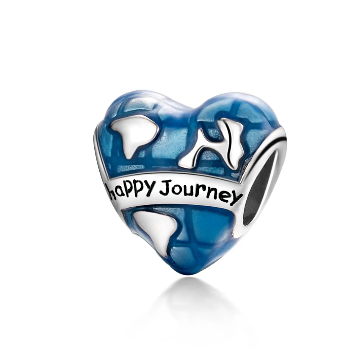 Pandora Style Silver Happy Journey Charm - SCC1176