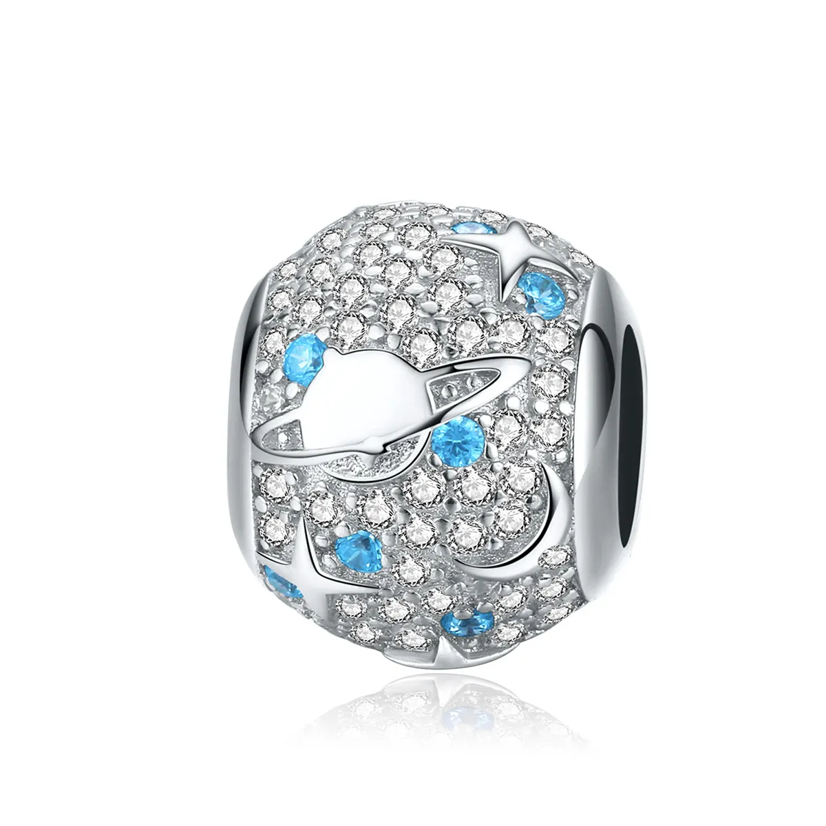 Pandora Style Silver Interstellar Charm - SCC1217