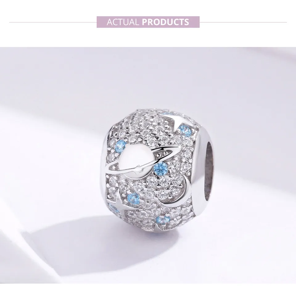 Pandora Style Silver Interstellar Charm - SCC1217