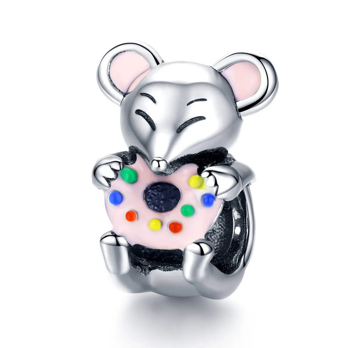 Pandora Style Silver Little Mouse Charm - SCC1318