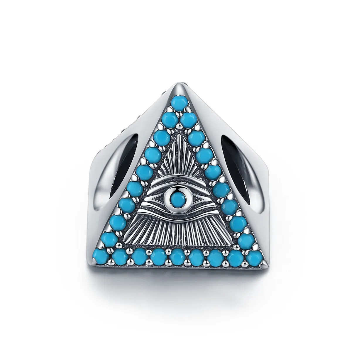 pandora style silver magic eye charm scc1093