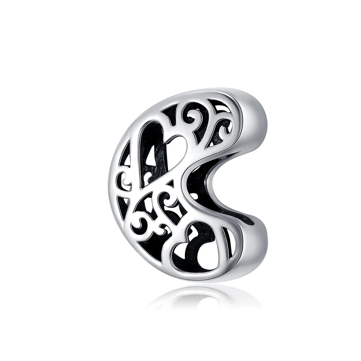 Pandora Style Silver Magic Letter C Charm - SCC1229-C