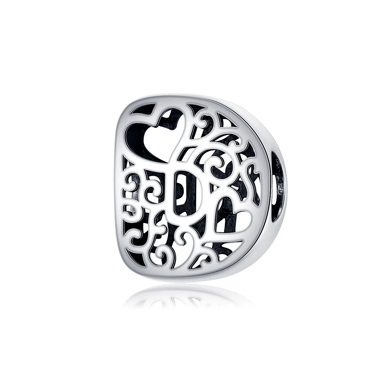Pandora Style Silver Magic Letter D Charm - SCC1229-D