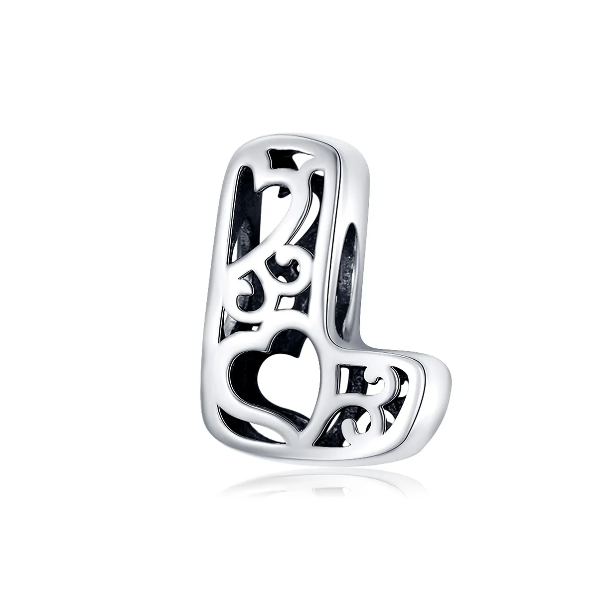 Pandora Style Silver Magic Letter L Charm - SCC1229-L