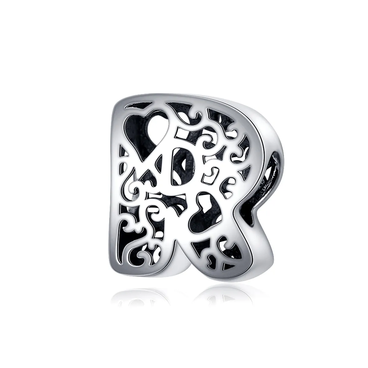 Pandora Style Silver Magic Letter R Charm - SCC1229-R