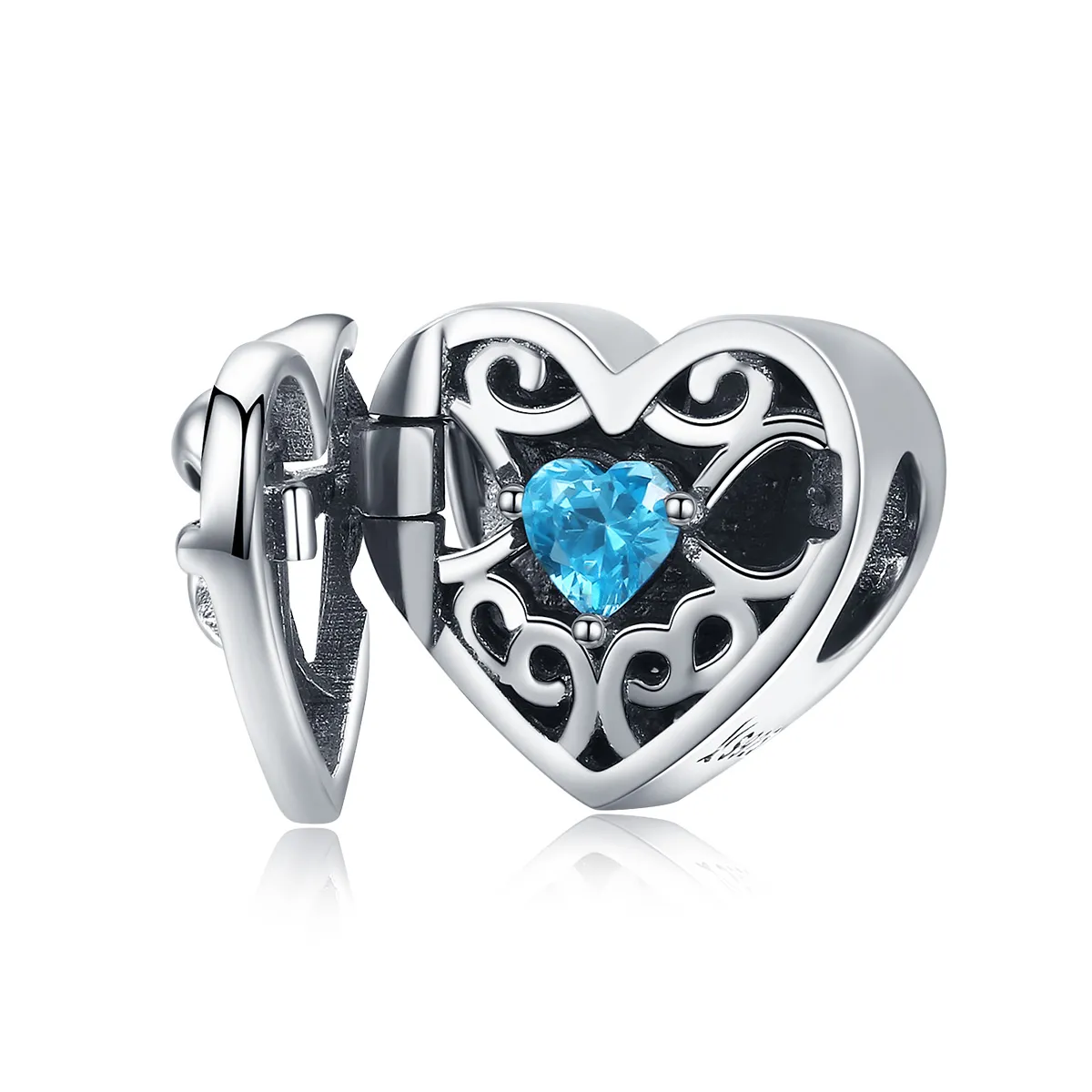 Pandora Style Silver Mystical Stone Charm - SCC1053