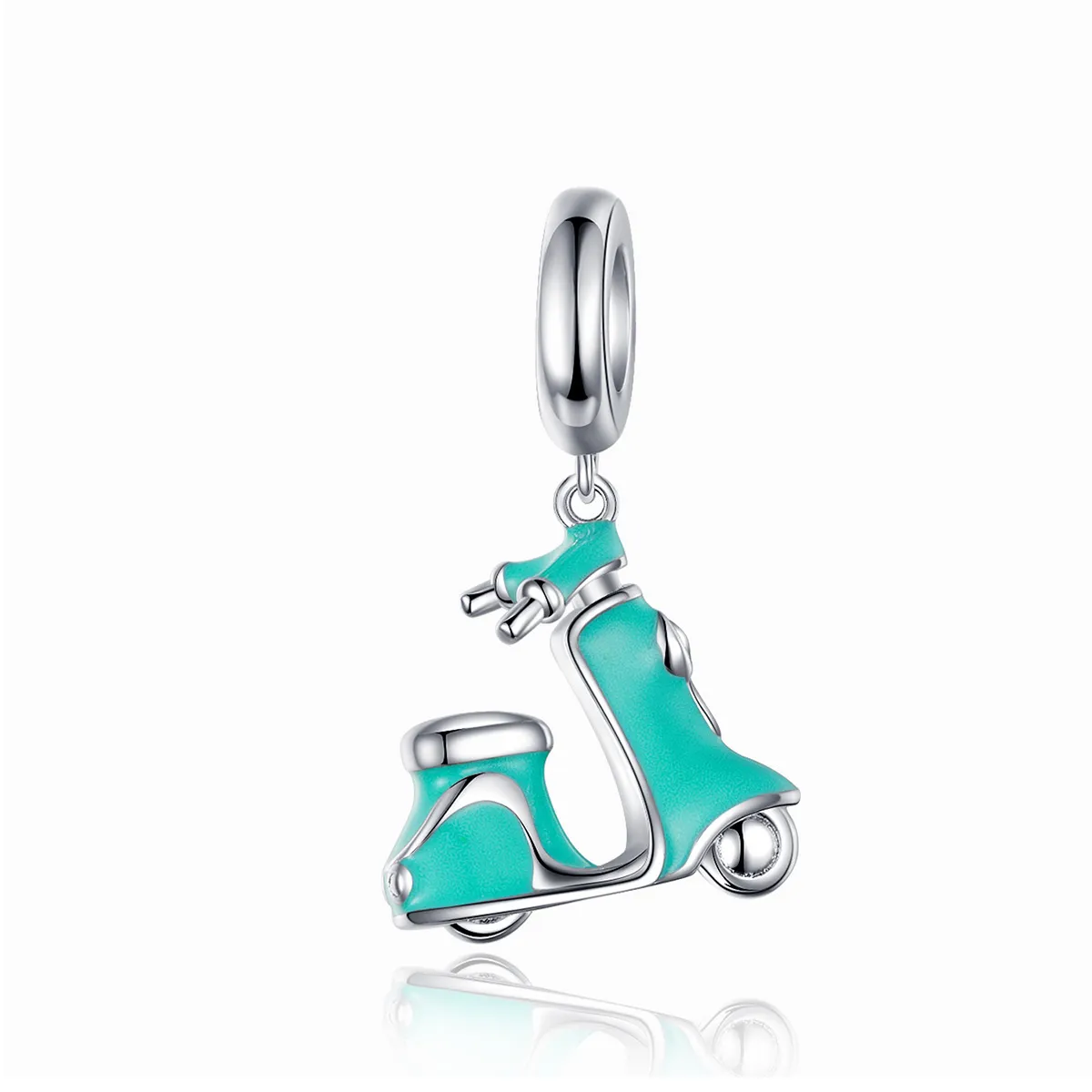 Pandora Style Silver Scooter Dangle - SCC1201