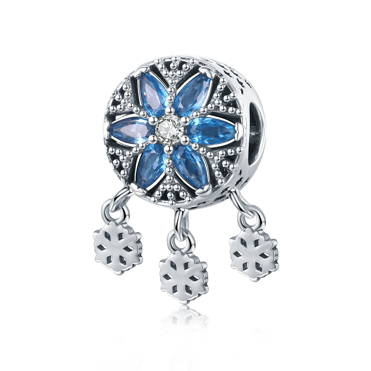 Pandora Style Silver Snow Charm - SCC1100
