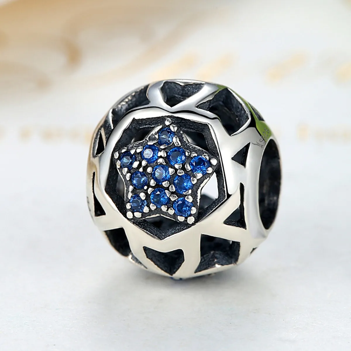 Pandora Style Silver Summer Star Charm - SCC057