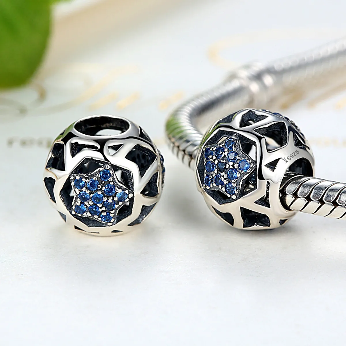 Pandora Style Silver Summer Star Charm - SCC057