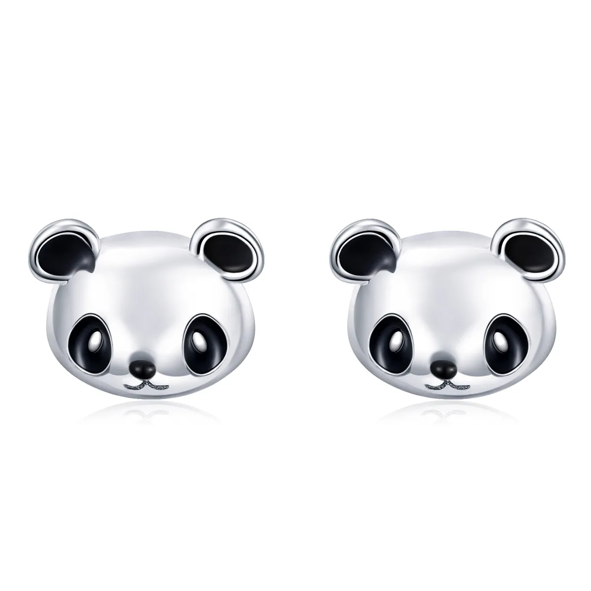 Panda online stud earrings