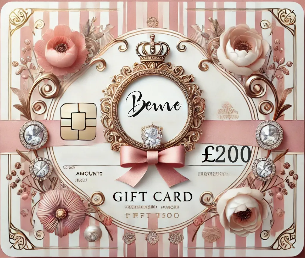 Beme Jewellery Gift Card 200 Pound - GIFT-006