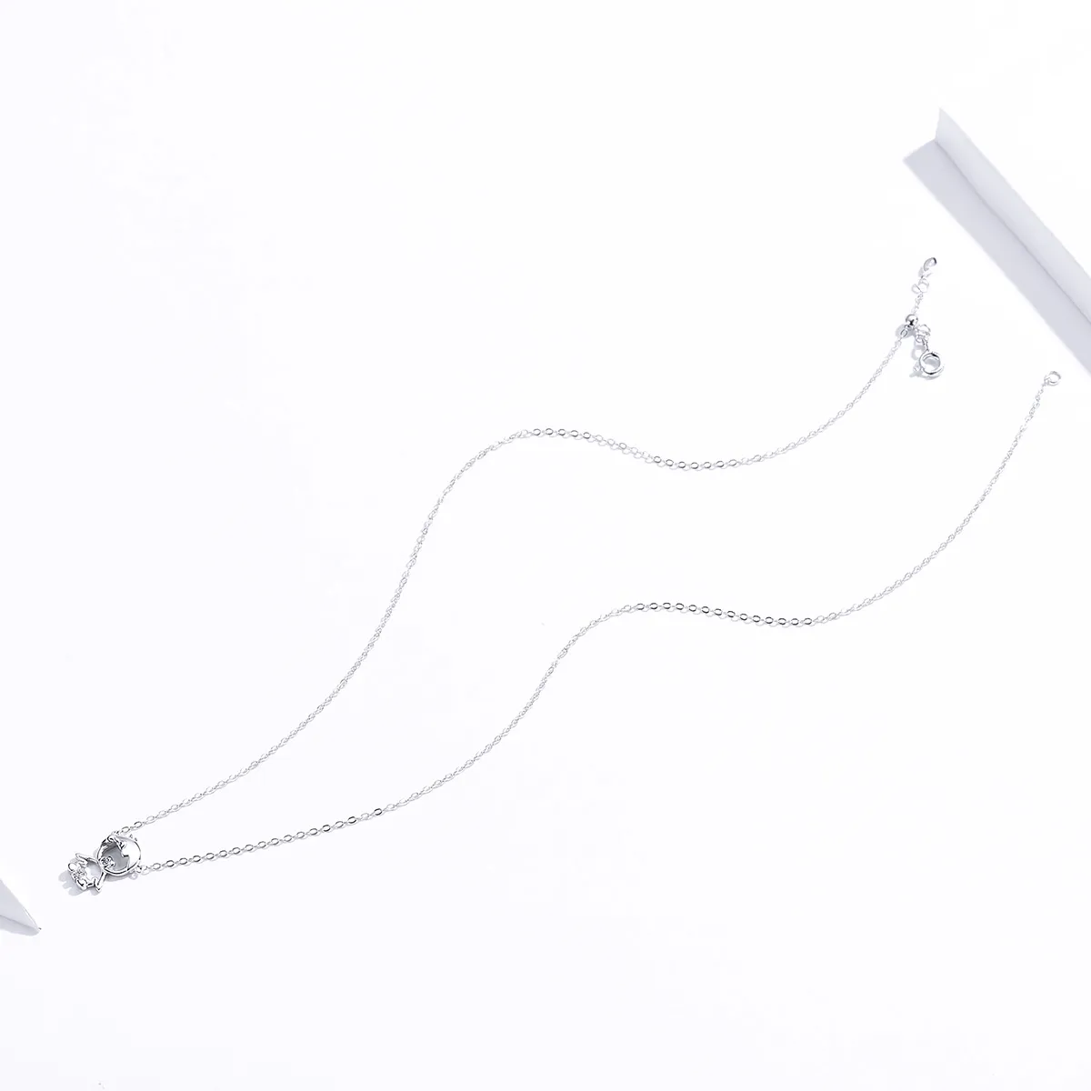 Pandora Style Silver Baby Necklace - SCN368