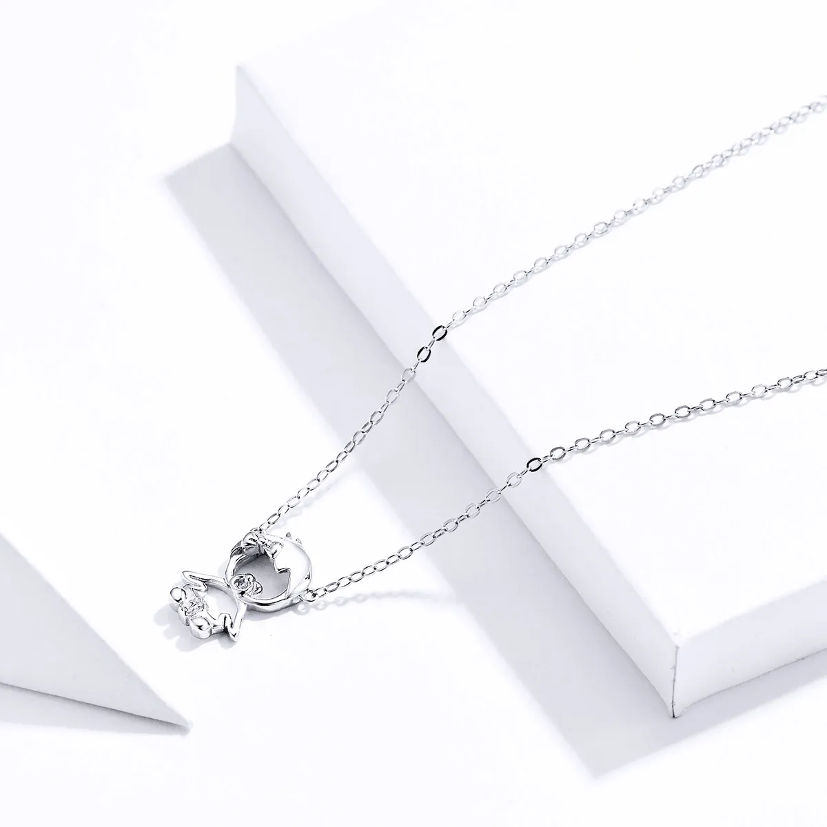 Pandora Style Silver Baby Necklace - SCN368
