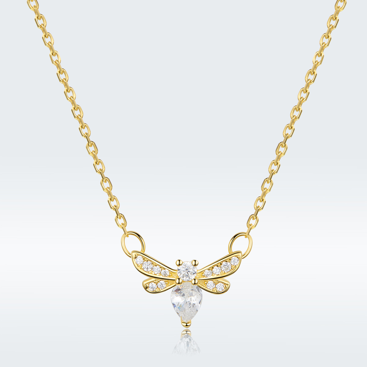 Pandora Style Silver Honeycomb Necklace 