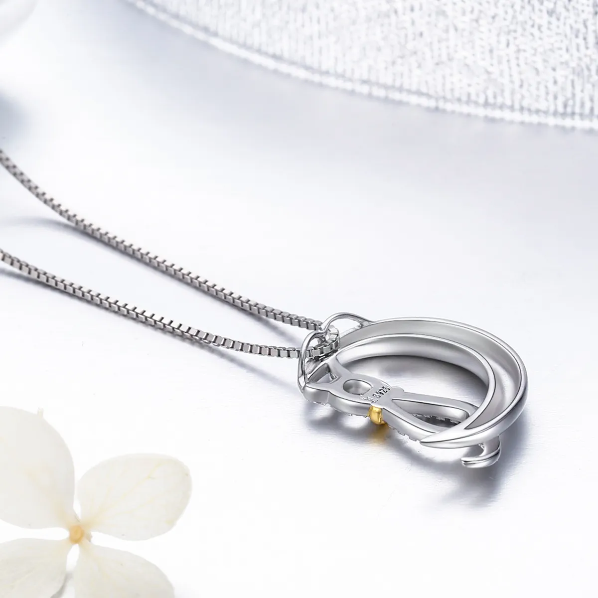 Pandora Style Silver Cat Dream Necklace - SCN122
