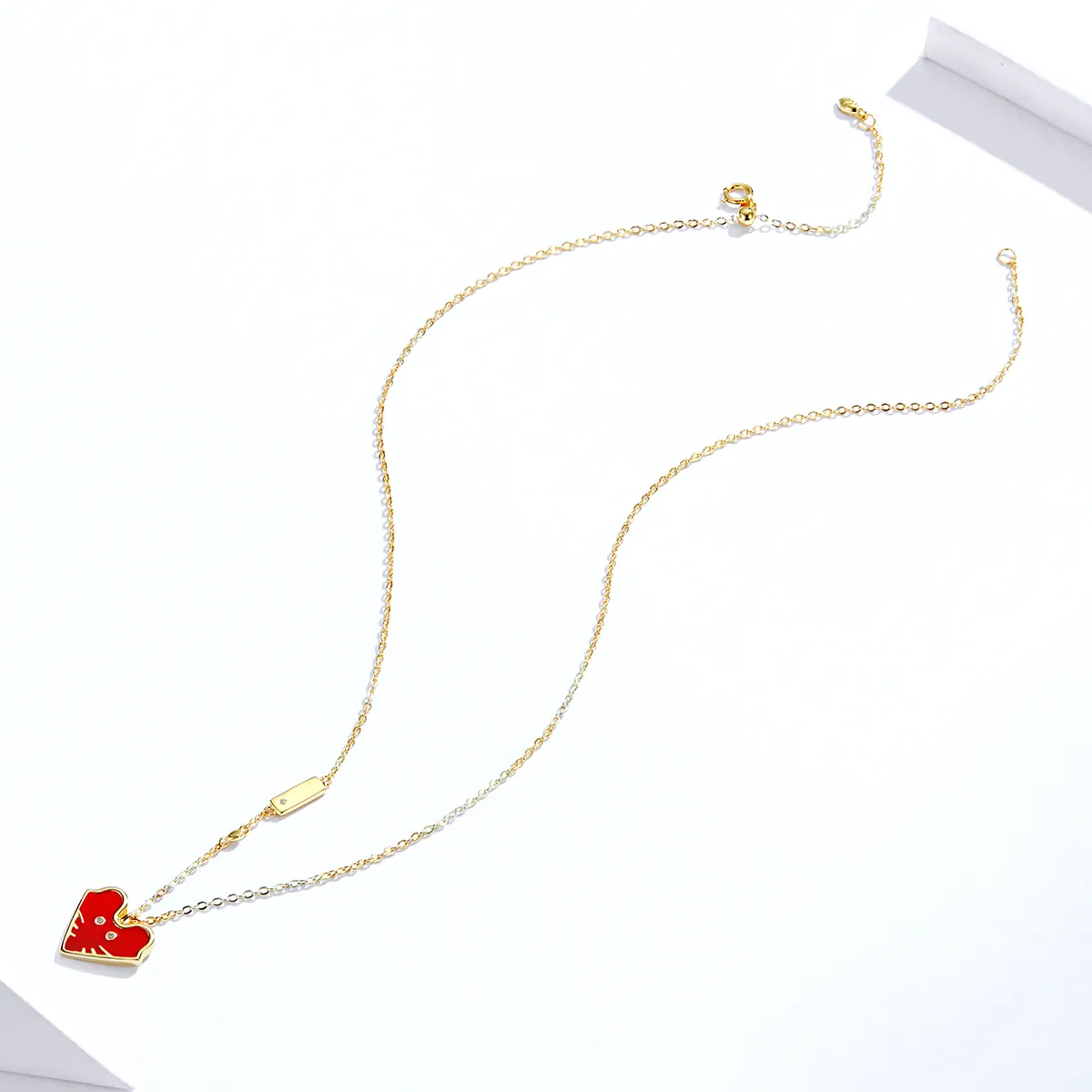 Pandora Style Silver Chinese Mouse Necklace - SCN389