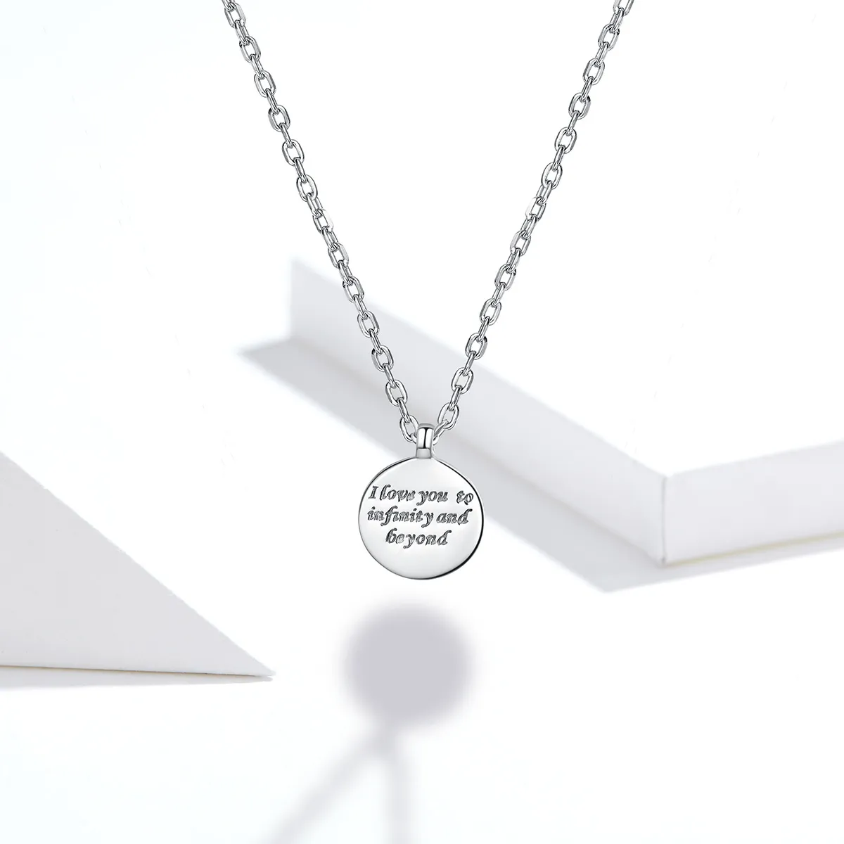 Pandora Style Silver Confessions Necklace - SCN374