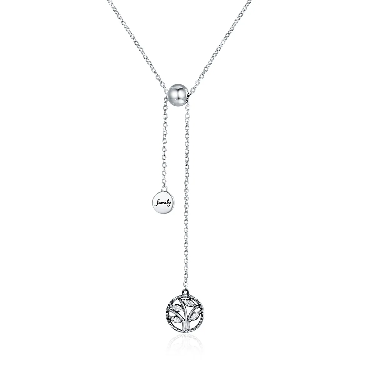 Pandora Sparkling Family Tree Necklace | Family tree necklace, Tree necklace,  Pandora