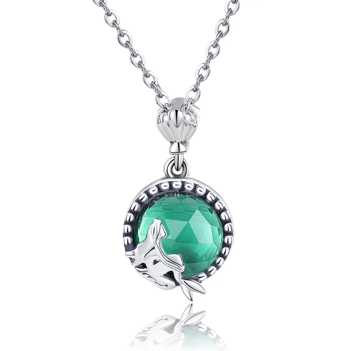 Pandora emerald best sale necklace