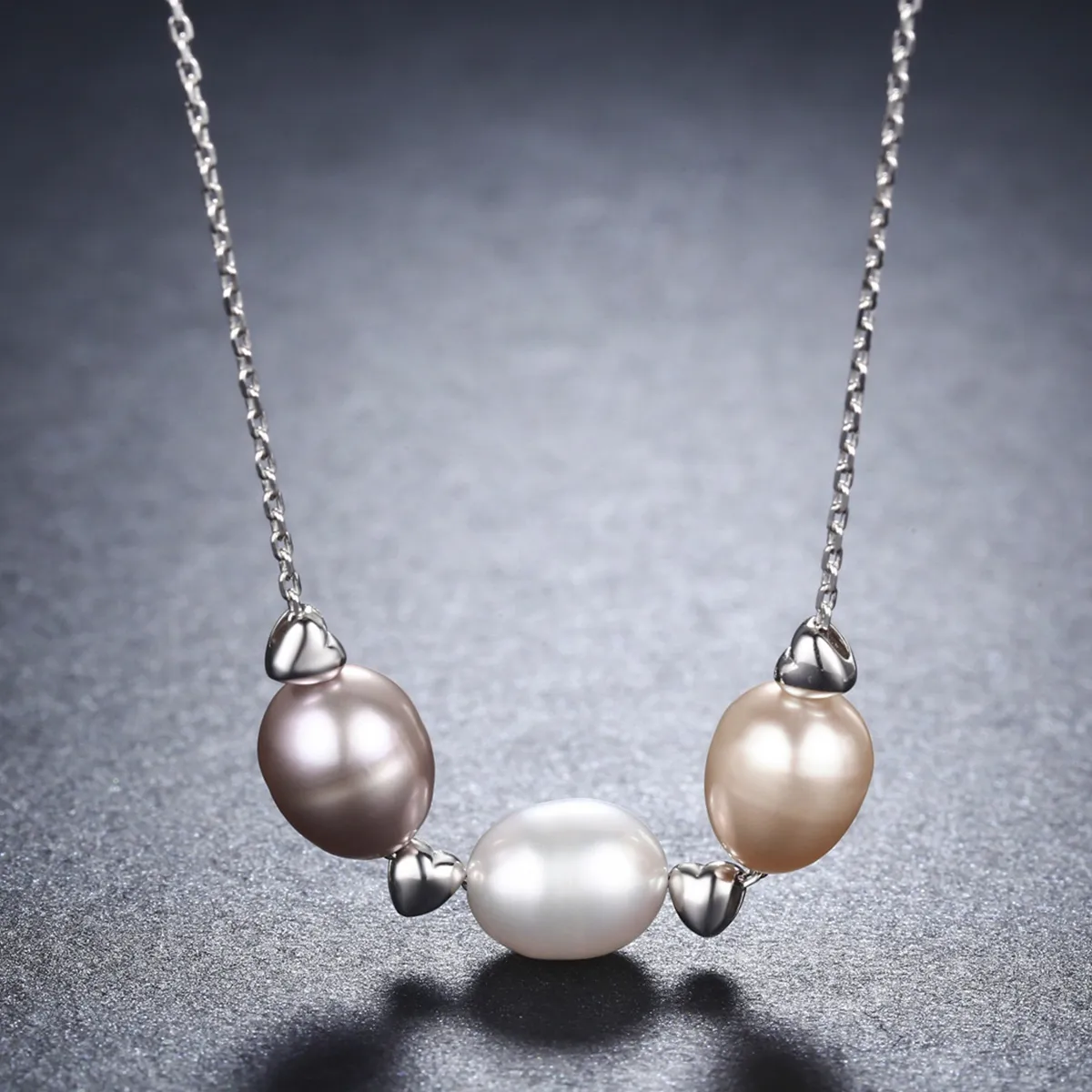 Pandora Style Silver Love·Friendship·Family Necklace - SCN075
